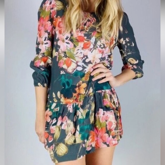 Anthropologie Meadow Rue Minutiae Floral Tunic - Picture 14 of 14